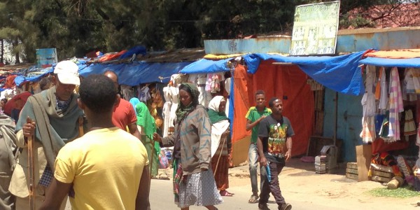 Busy market, Addis Ababa, May 2015